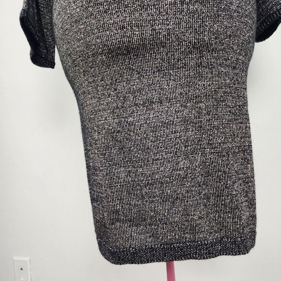 Marc New York Andrew Marc Metallic Dress Kimono Bodycon Knit Stretchy Shimmer M - Picture 14 of 16
